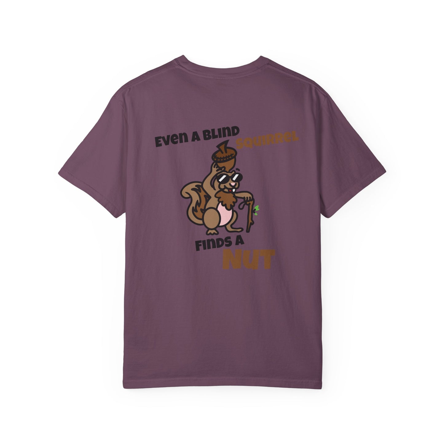 Whimsical Blind Squirrel T-Shirt