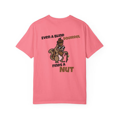 Whimsical Blind Squirrel T-Shirt