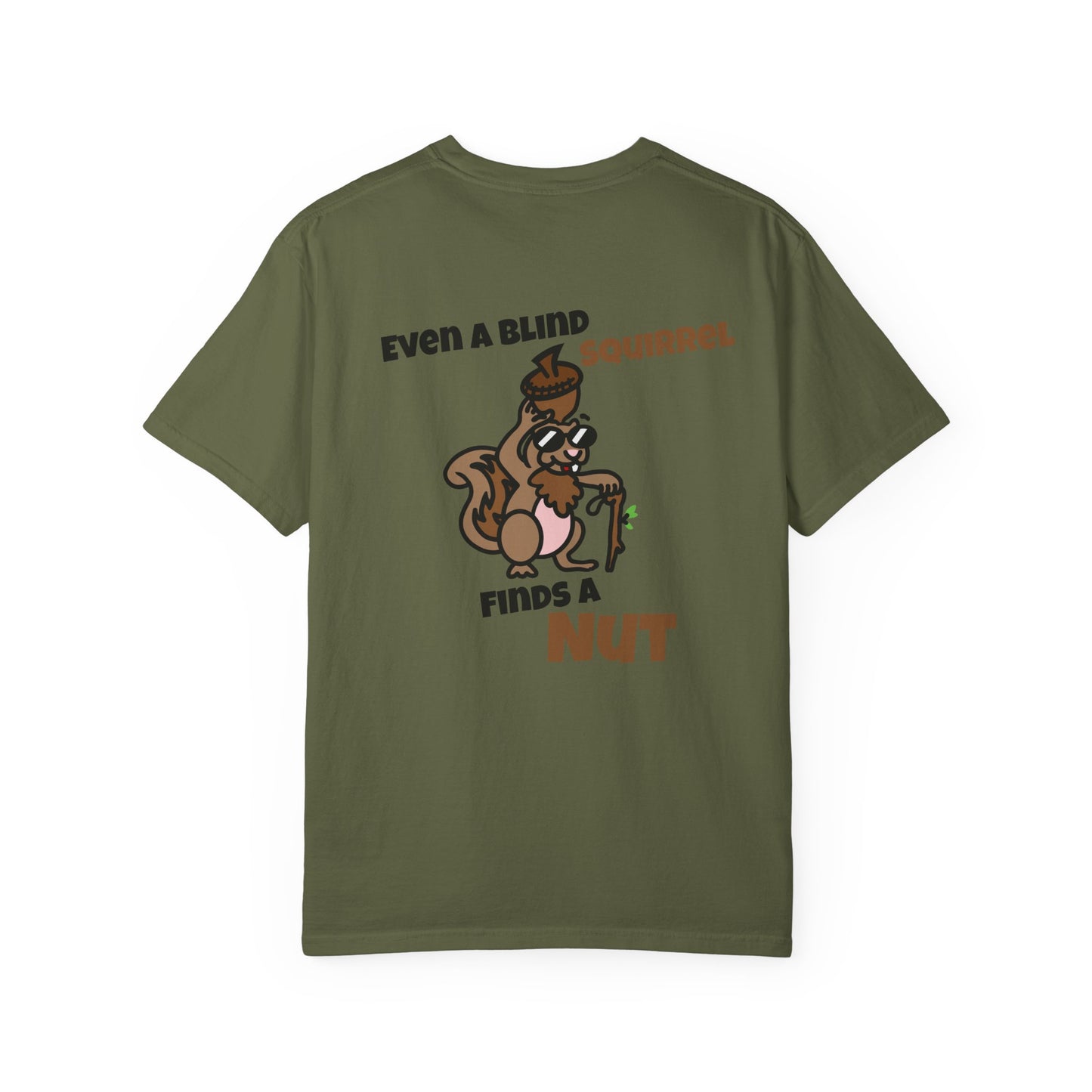 Whimsical Blind Squirrel T-Shirt