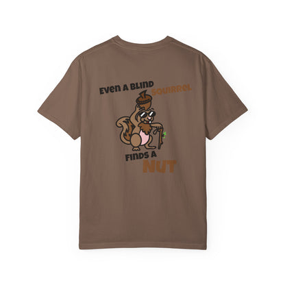 Whimsical Blind Squirrel T-Shirt